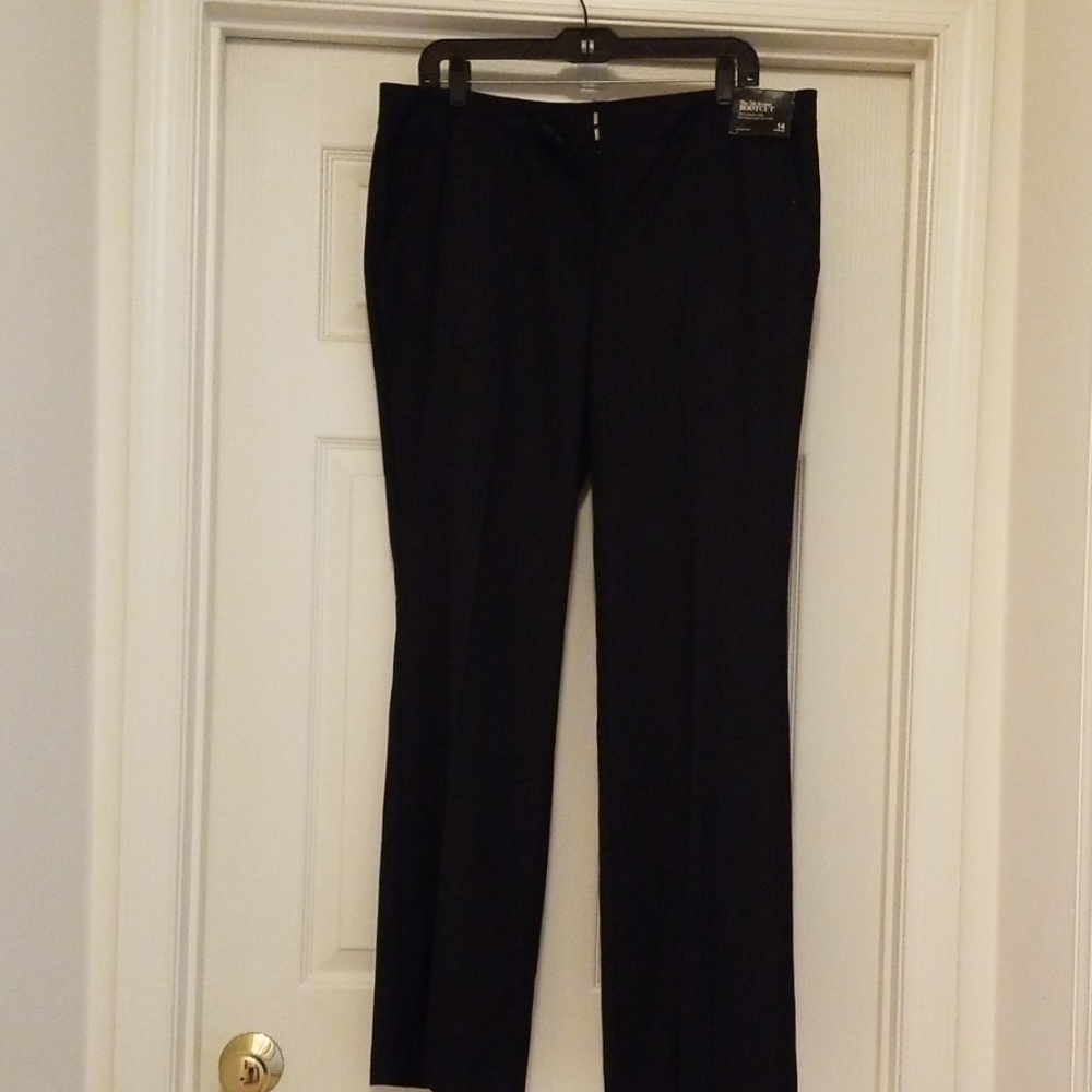 NWT NY&C 7th Ave dress pants, navy pin stripe